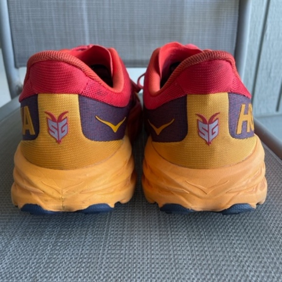 HOKA Men’s Speedgoat 5 Trail Running Shoes 1123157 FRYL - Picture 11 of 13